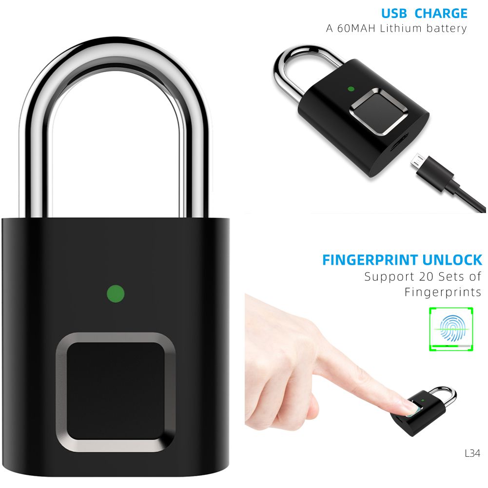 Fingerprint Industrial Lock